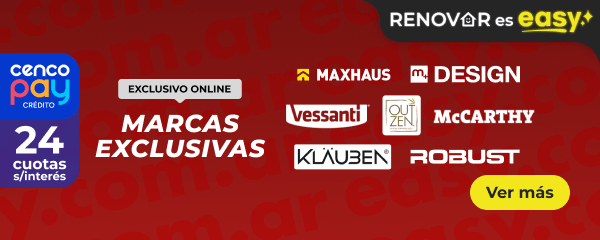 Marcas exclusivas  - Hasta 24 cuotas sin interés.